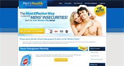 Desktop Screenshot of mens-health-guides.com